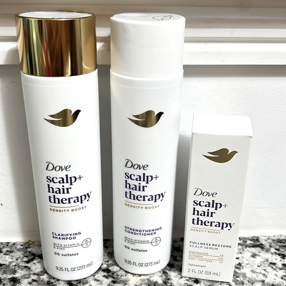 Dove Other - 3X Dove Scalp+ Hair Therapy